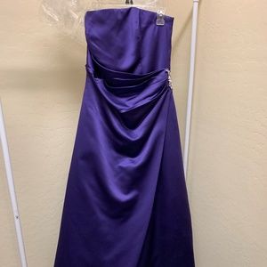 Strapless Purple Prom/Wedding Dresses